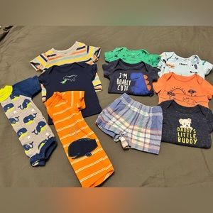 NEWBORN Baby Boy Clothes Bundle